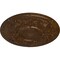 Ekena Millwork Oslo Ceiling Medallion (Fits Canopies up to 10 1/2"), 28 1/8"OD x 1 3/4"P, Root Beer Crackle CM28OSRBC - alternate 4